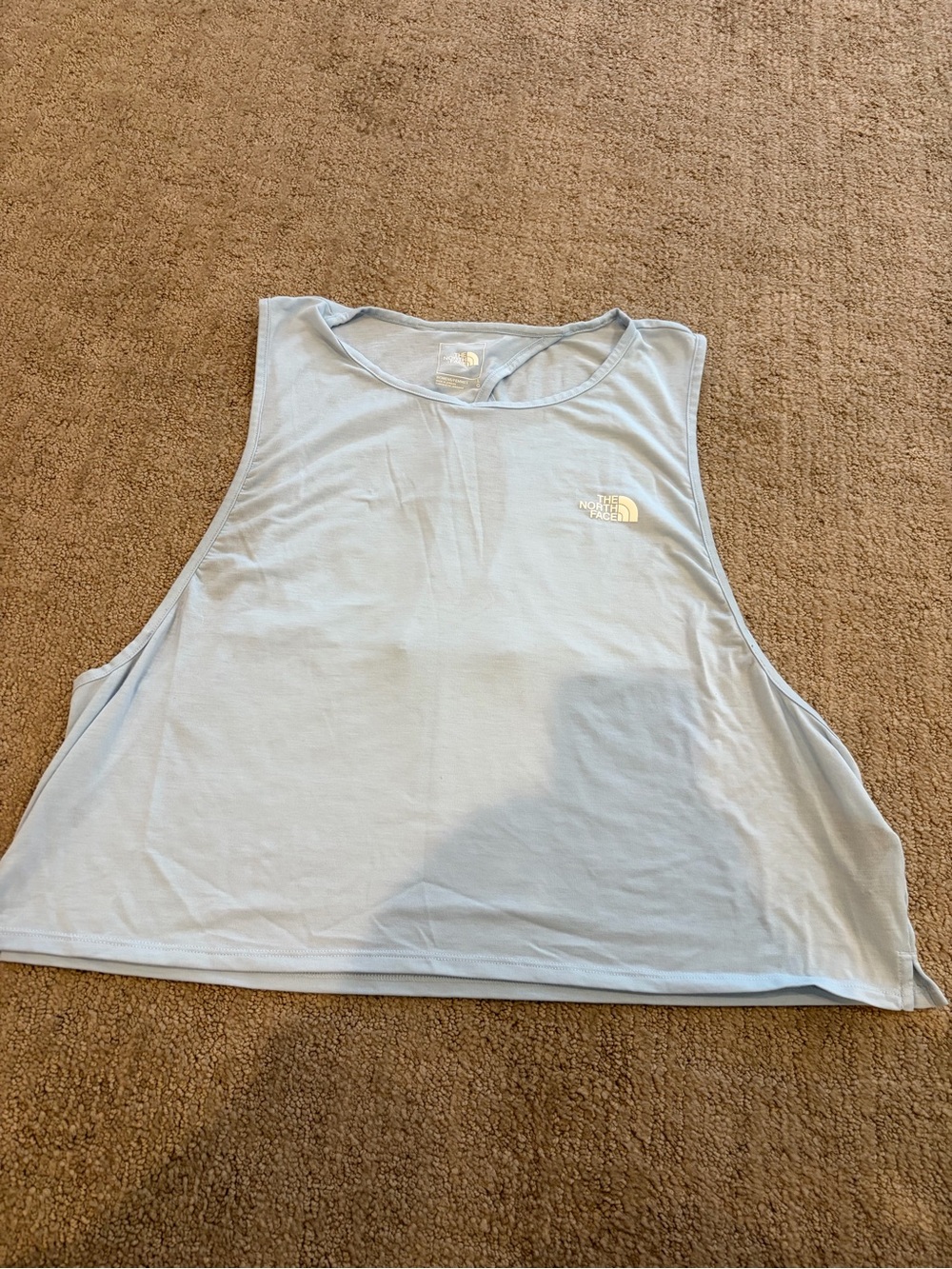 The North Face Women's Pale Blue Cropped Tank